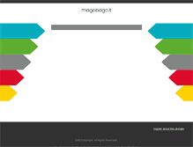 Tablet Screenshot of magobago.it
